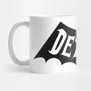 Detroit Skull Bat version 2 Mug